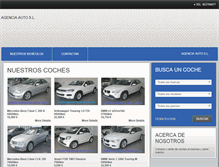 Tablet Screenshot of agencia-auto.com